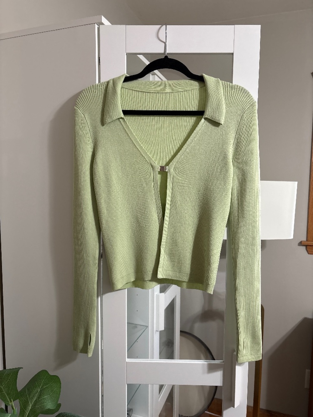 ALO Yoga Collared Cardigan Sweater size Small
